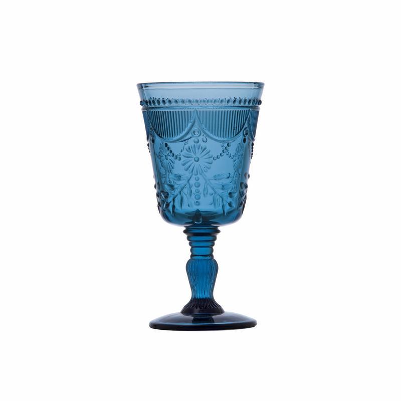 Rental store for DEBUTANTE CORNFLOWER GOBLET 10 OZ  25 in Cary NC
